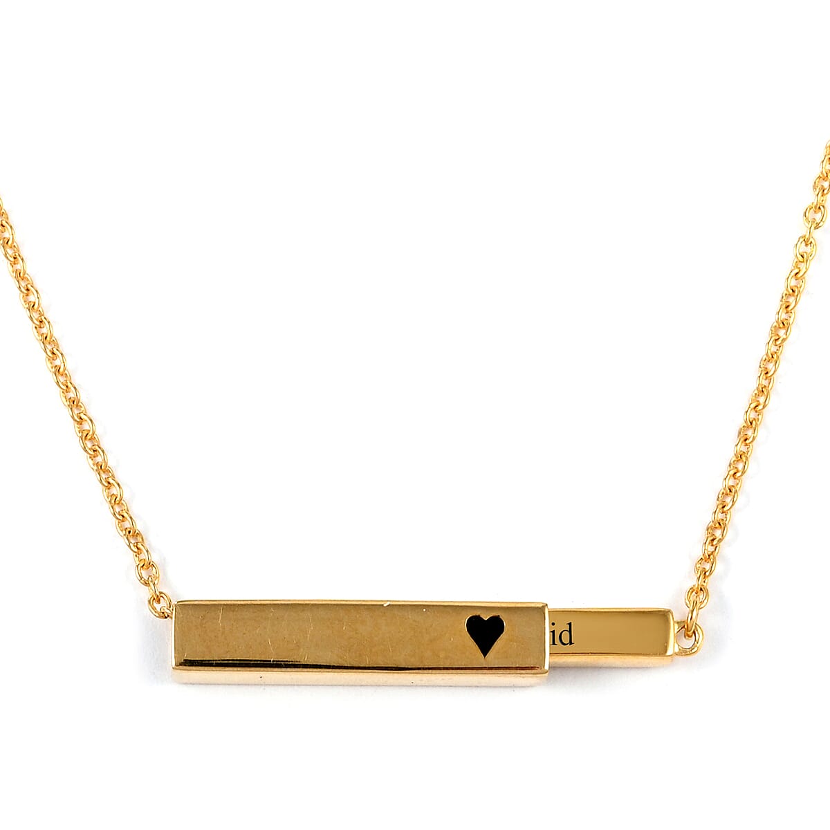 Vermeil YG Over Sterling Silver Pendant Necklace (18 Inches) (5.10 g) image number 2