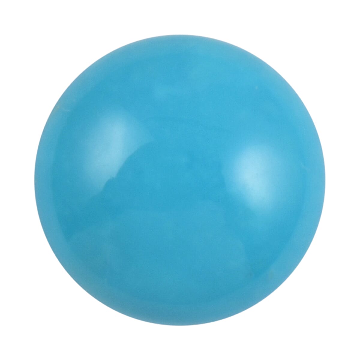 AAAA Sleeping Beauty Turquoise (Rnd 9 mm) Approx 2.20 ctw Loose Gemstone