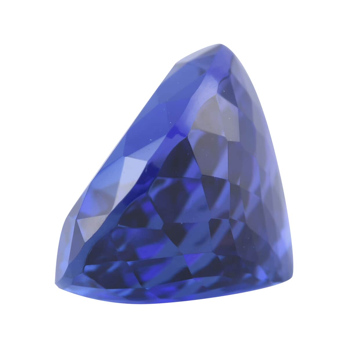 Certified & Appraised AAAA VIVID Tanzanite (Ovl Free Size) Approx 12.00 ctw image number 1