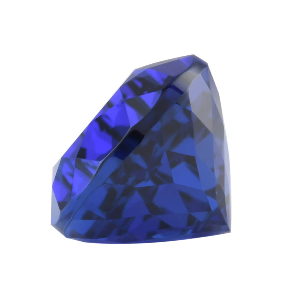 Certified and Appraised AAAA VIVID Tanzanite (Pear Free Size) Approx 12.01 ctw image number 1