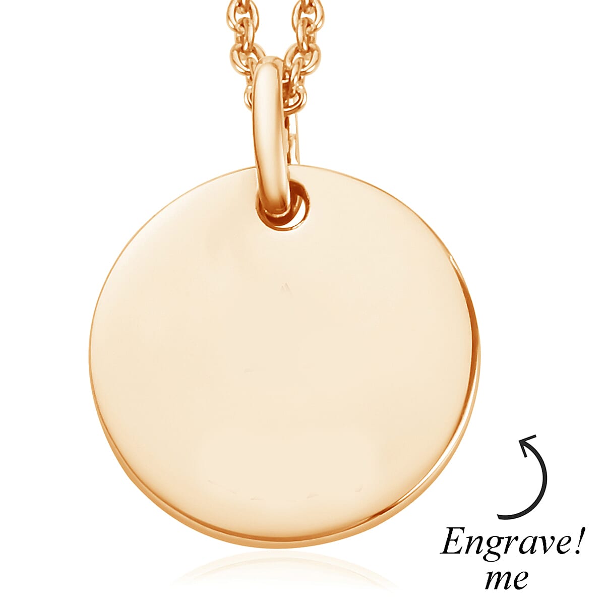 14K Yellow Gold Over Sterling Silver Pendant Necklace (20 Inches) (3 g) image number 2