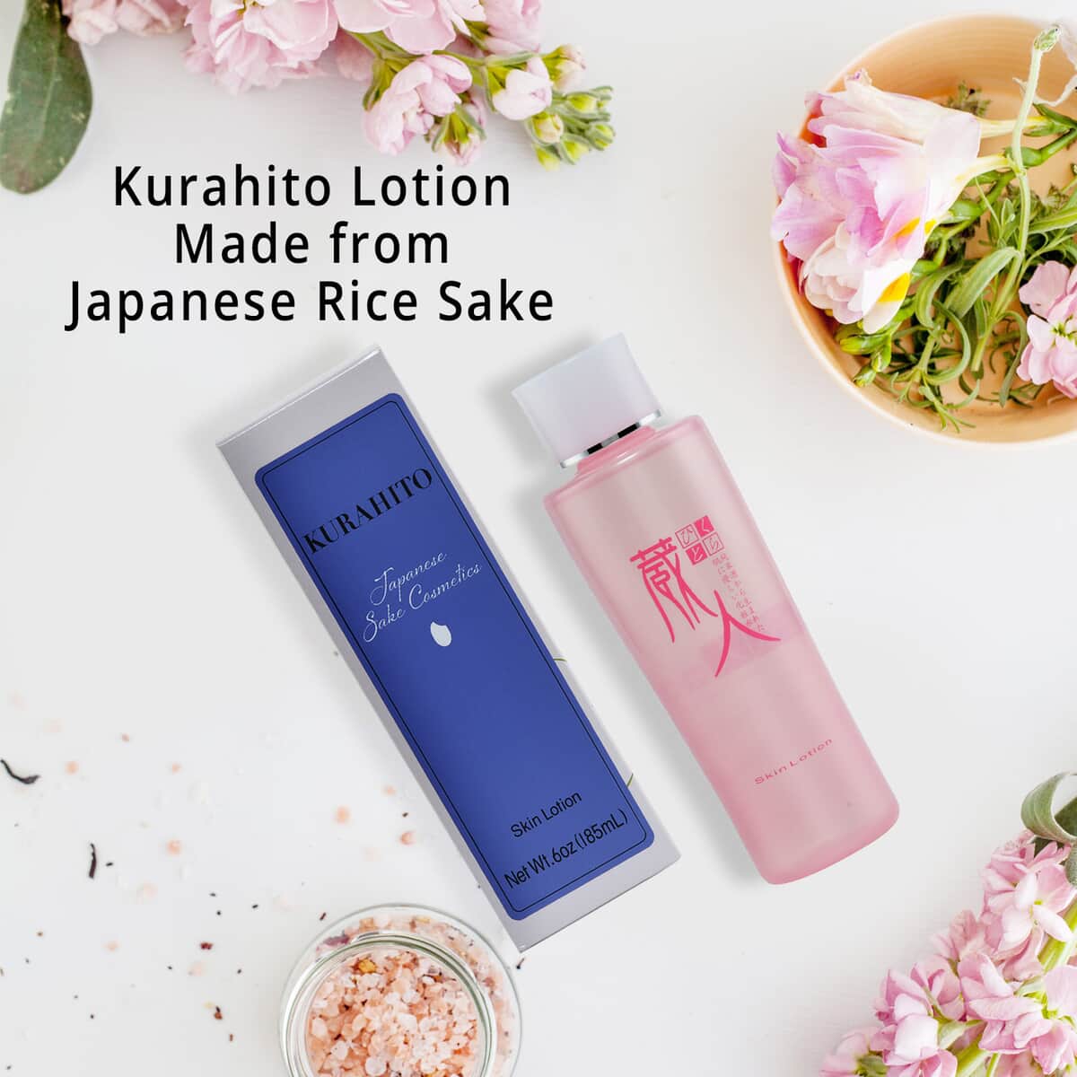Kurahito Lotion Made from Japanese Rice Sake 185ml/6.25oz image number 1