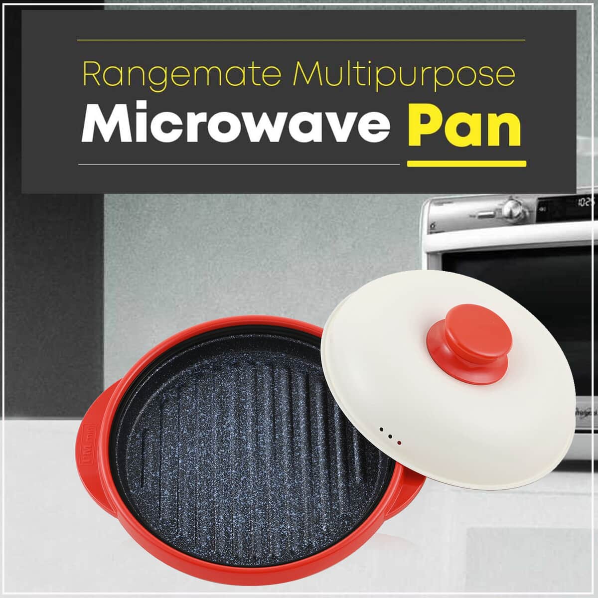 Rangemate Multi-purpose Microwave Pan (530 ml) (Made In South Korea) image number 1