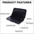 Homesmart 2-in-1 Black RFID Wallet with 1800mAH Power Bank & USB Cable (To Charge Power Bank) image number 2