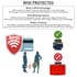 Homesmart 2-in-1 Red RFID Wallet with 1800mAH Power Bank & USB Cable (To Charge Power Bank) image number 1