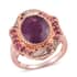 Ruby and Multi Gemstone Ring in 14K Rose Gold Over Sterling Silver (Size 7) 5.25 ctw image number 0