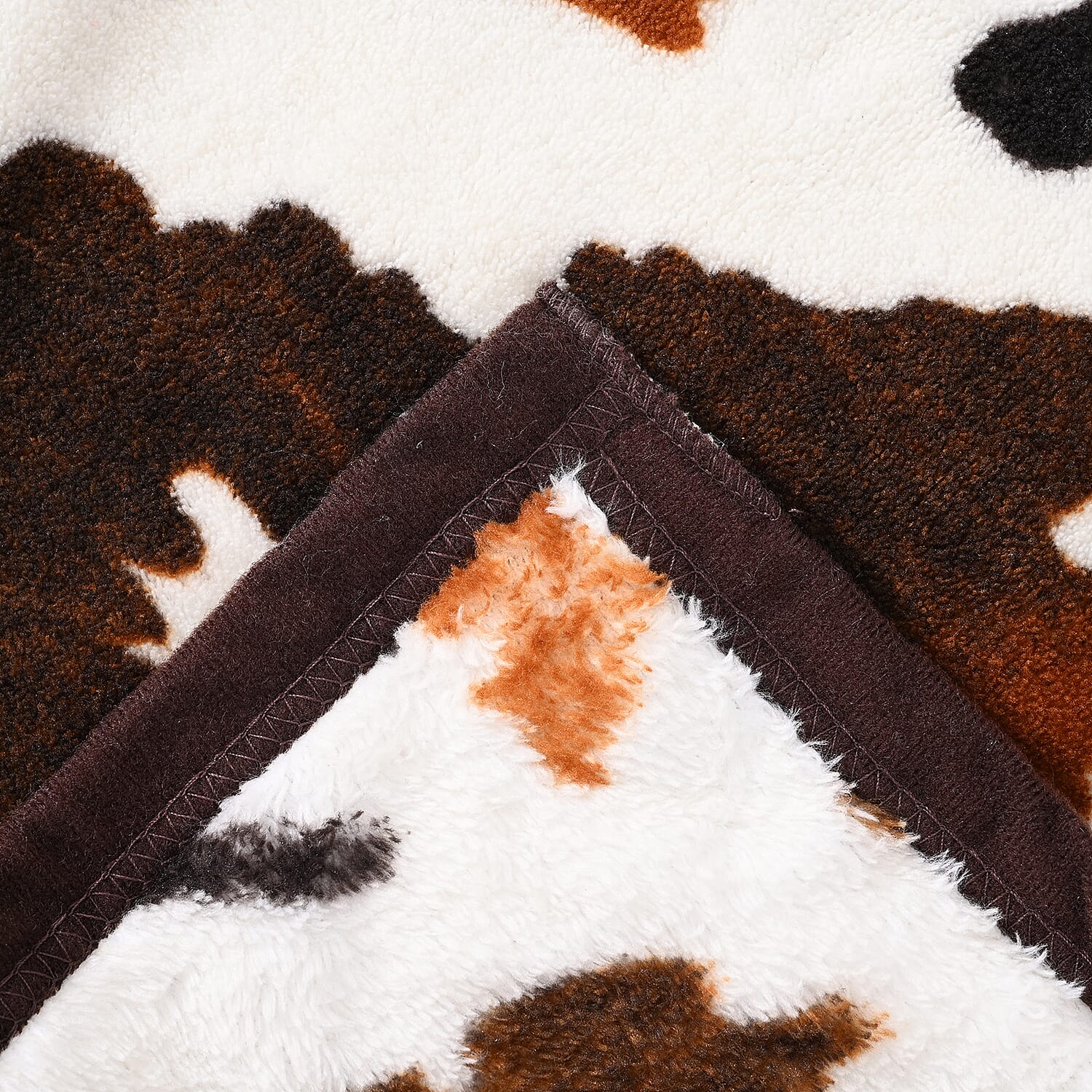 Homesmart Cow Print Blanket Queen Size Microfiber Soft Cow Print Stuff - Picture 19 of 37