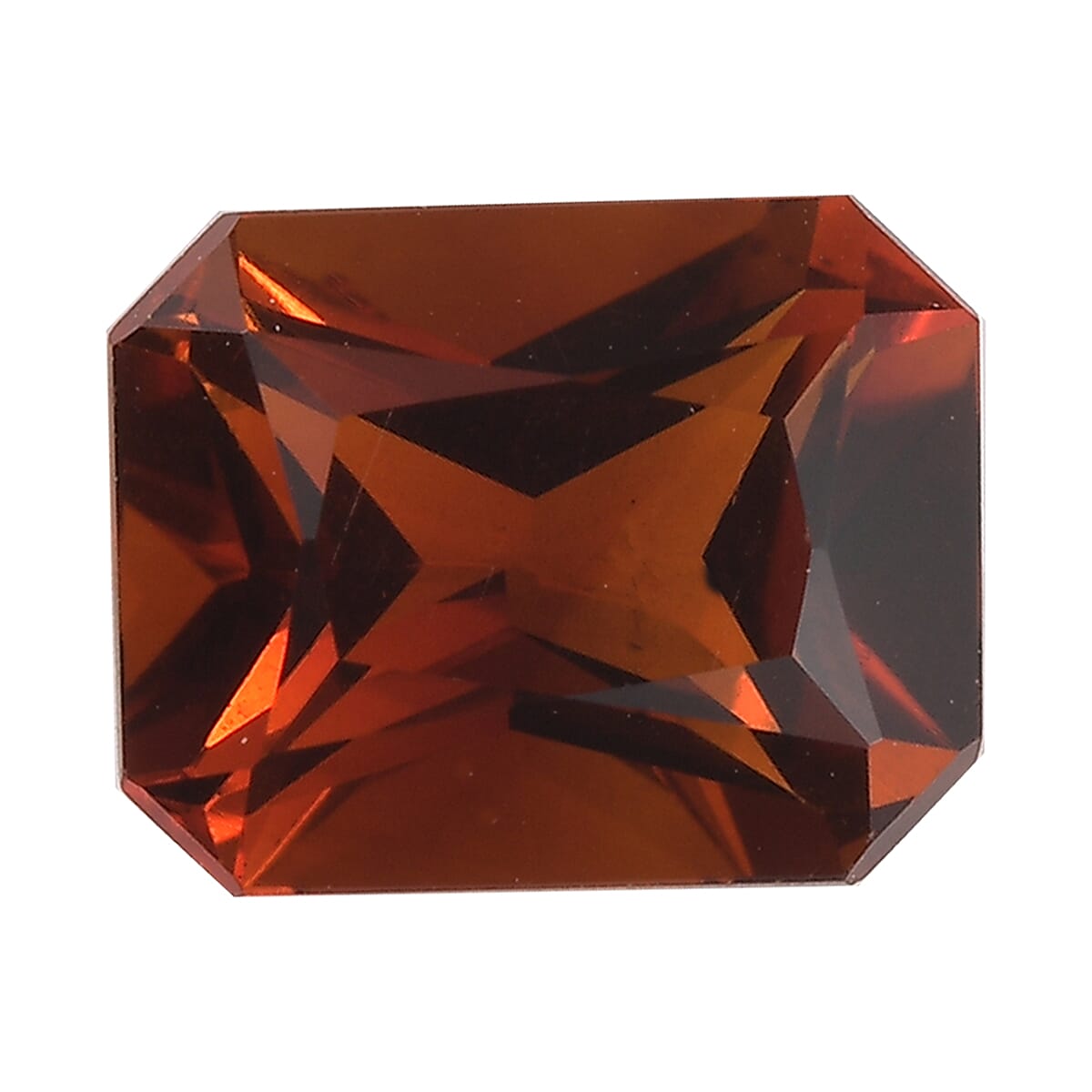 AA Brazilian Cherry Citrine (Oct 9x7 mm) 1.90 ctw Loose Gemstone