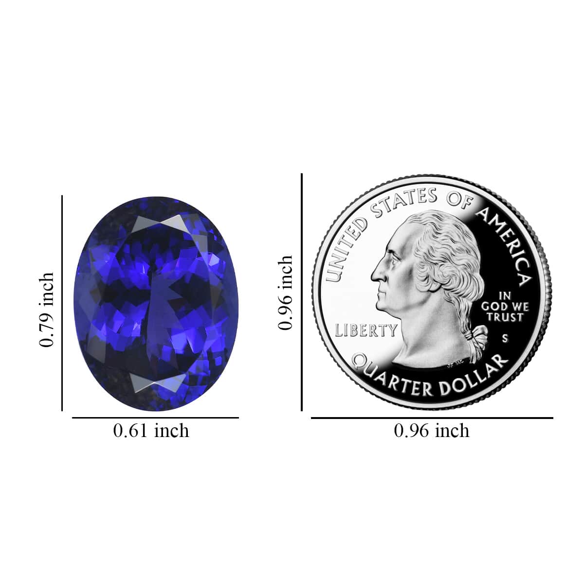 Certified & Appraised AAAA Tanzanite (Ovl Free Size) 26.35 ctw | Loose Gem | Loose Gemstones | Loose Stones | Jewelry Stones image number 3