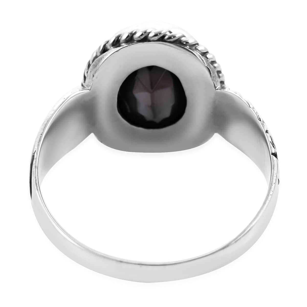 BALI LEGACY Elite Shungite Ring in Sterling Silver 3.25 ctw image number 4