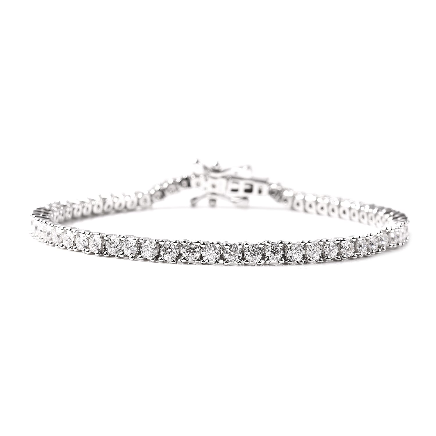 White Moissanite / 7.25 Inches - Product card gallery slide 1 (9431148527871)