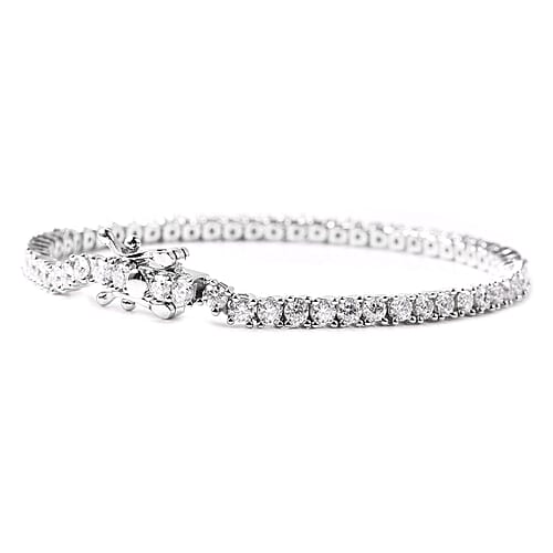 White Moissanite / 7.25 Inches - Product card gallery slide 4 (9431148527871)