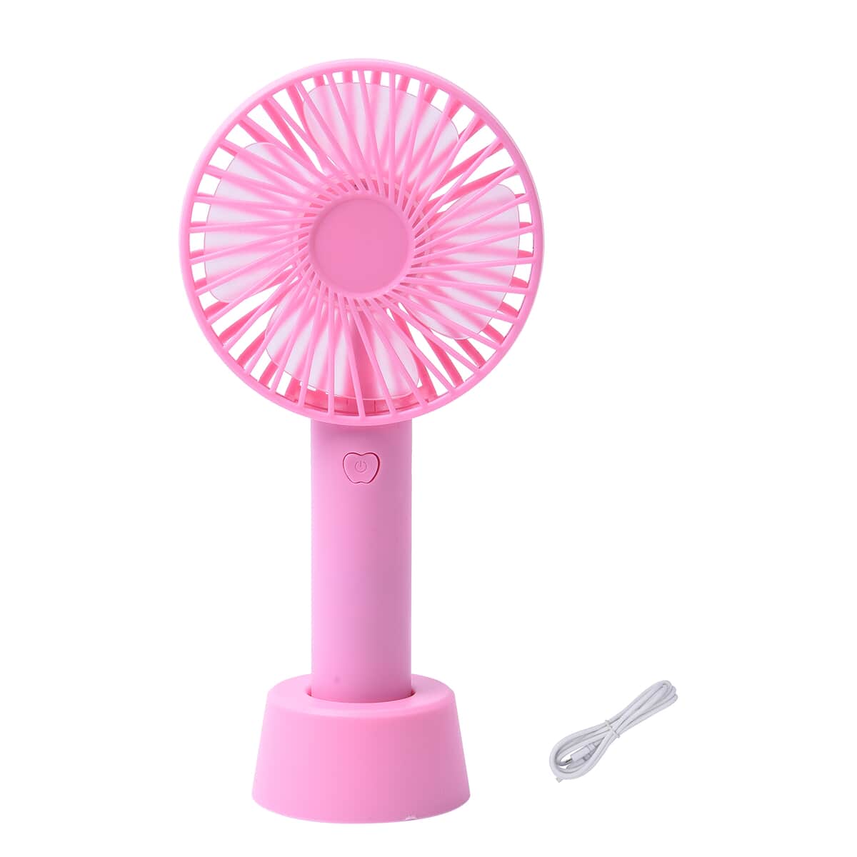 Homesmart Pink Portable Handy Mini Fan with 3 Speed Setting (1200 mAh) image number 0