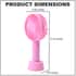 Homesmart Pink Portable Handy Mini Fan with 3 Speed Setting (1200 mAh) image number 3