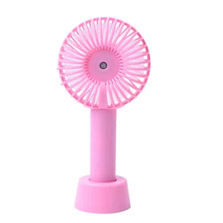 Homesmart Pink Portable Handy Mini Fan with 3 Speed Setting (1200 mAh) image number 6