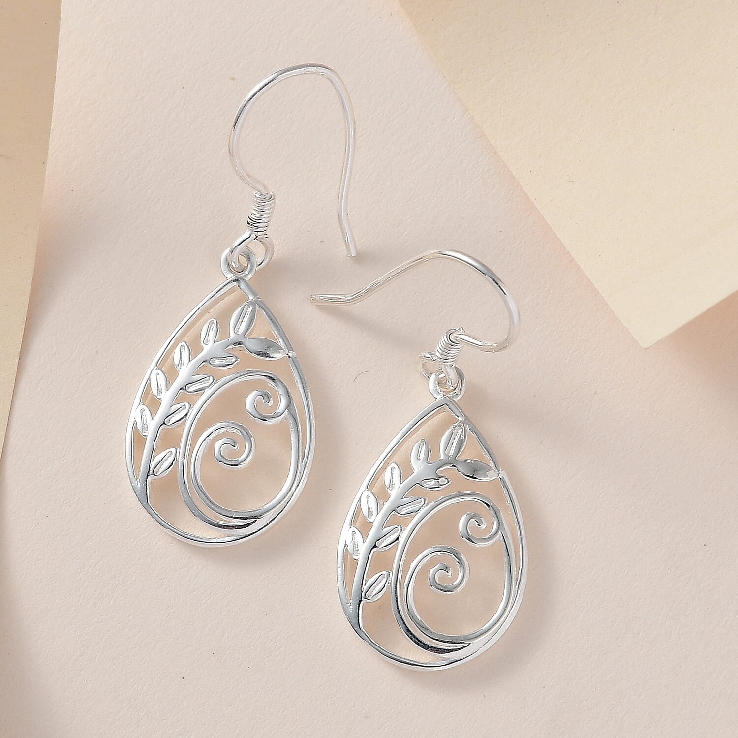 Sterling Silver Dangling Earrings 4.45 Grams