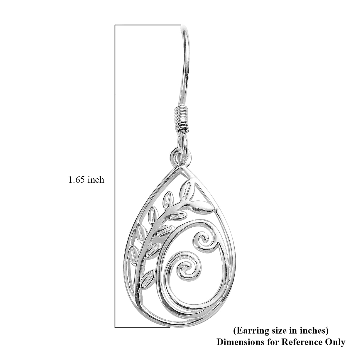 Sterling Silver Dangling Earrings 4.45 Grams