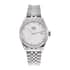 Eon 1962 Moissanite Swiss Movement Water Resistant Watch in Stainless Steel 1.16ctw image number 0
