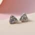 Diamond Stud Earrings in Platinum Over Sterling Silver 0.25 ctw image number 1