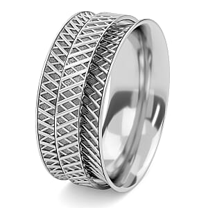 Sterling Silver Fancy Ring, Anxiety Ring for Women, Fidget Rings for Anxiety for Women, Promise Rings 5 Grams