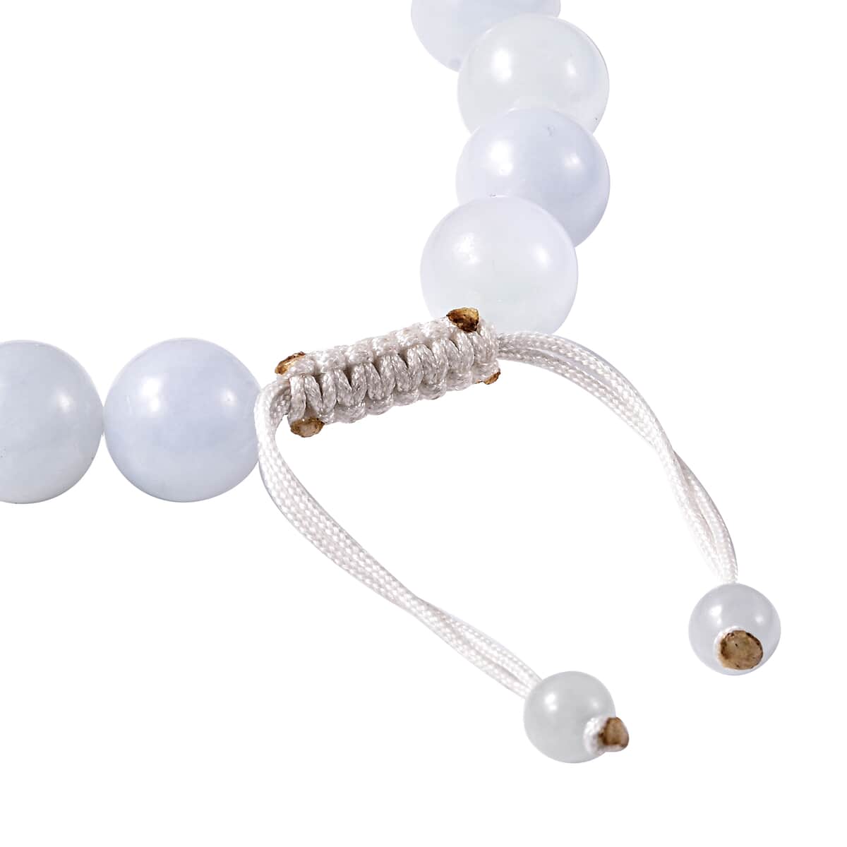 White Jade and Champagne Zircon Beaded Bolo Bracelet in Rhodium Over Sterling Silver 151.25 ctw image number 4
