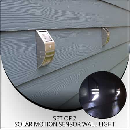 Homesmart Set of 2 Solar Motion Sensor Wall Light image number 1