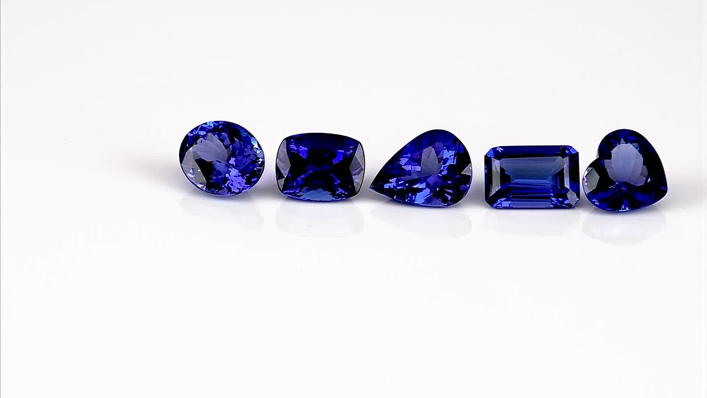 AAAA VIVID Tanzanite (Pear Free Size) 4.50 ctw