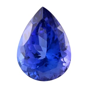 Certified and Appraised AAAA Vivid Tanzanite (Pear Free Size) 7.50 ctw , Loose Gem , Loose Gemstones , Loose Stones , Jewelry Stones