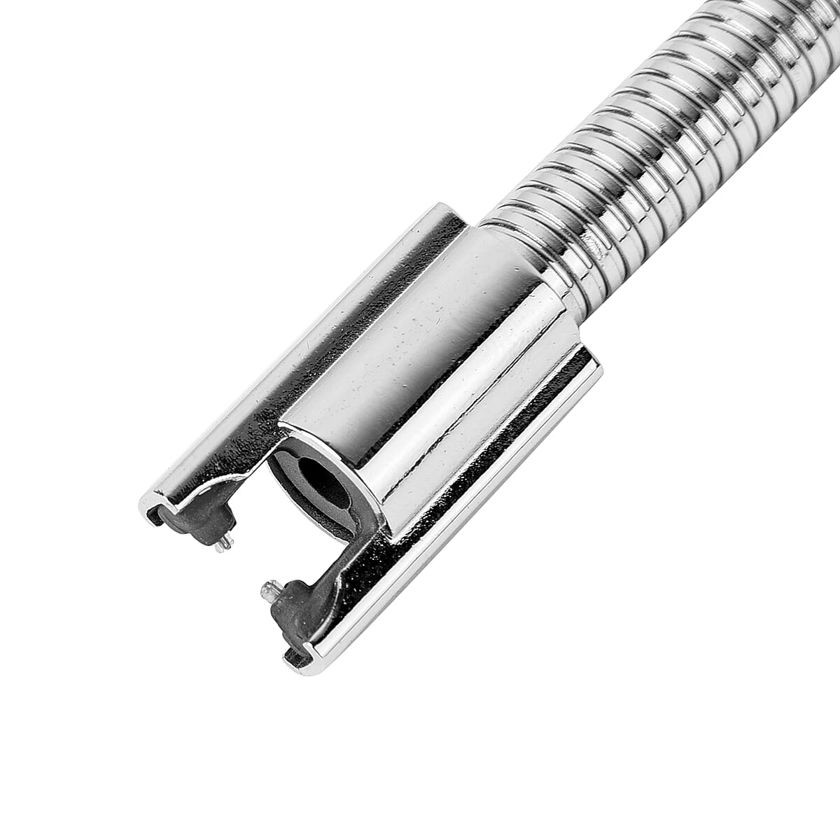 Electric Rechargeable Arc Candle Lighter Windproof Flameless with LED Battery Display and Longer 360 Degree Rotation Flexible Neck - Rose Gold image number 5