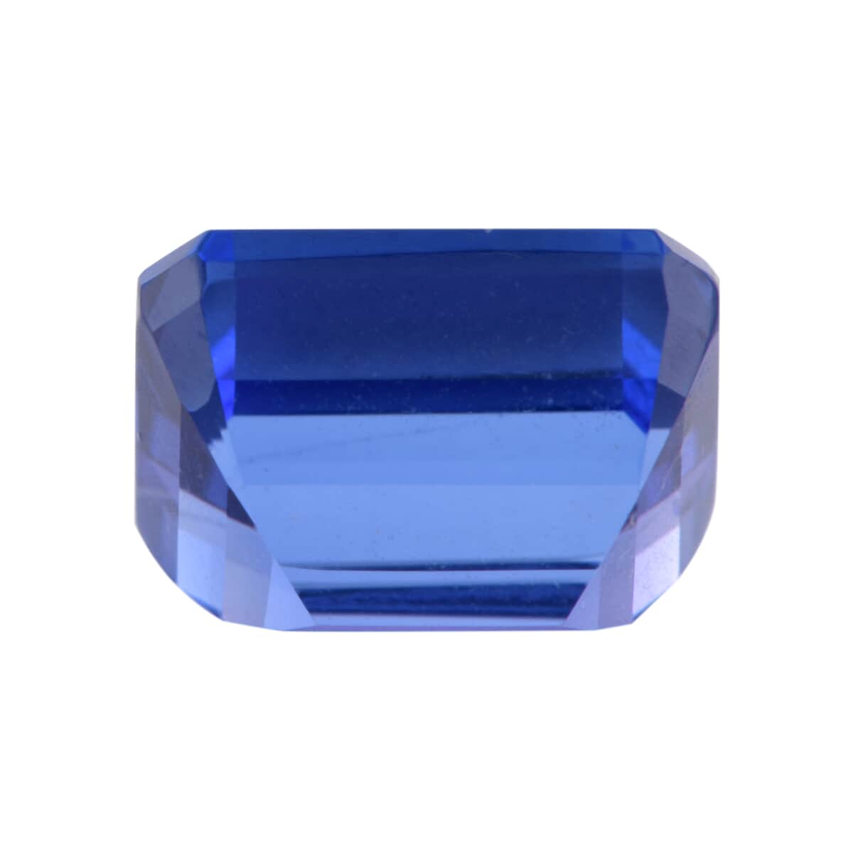 Certified and Appraised AAAA VIVID Tanzanite (Oct Free Size) Minimum 5.00 ctw image number 2