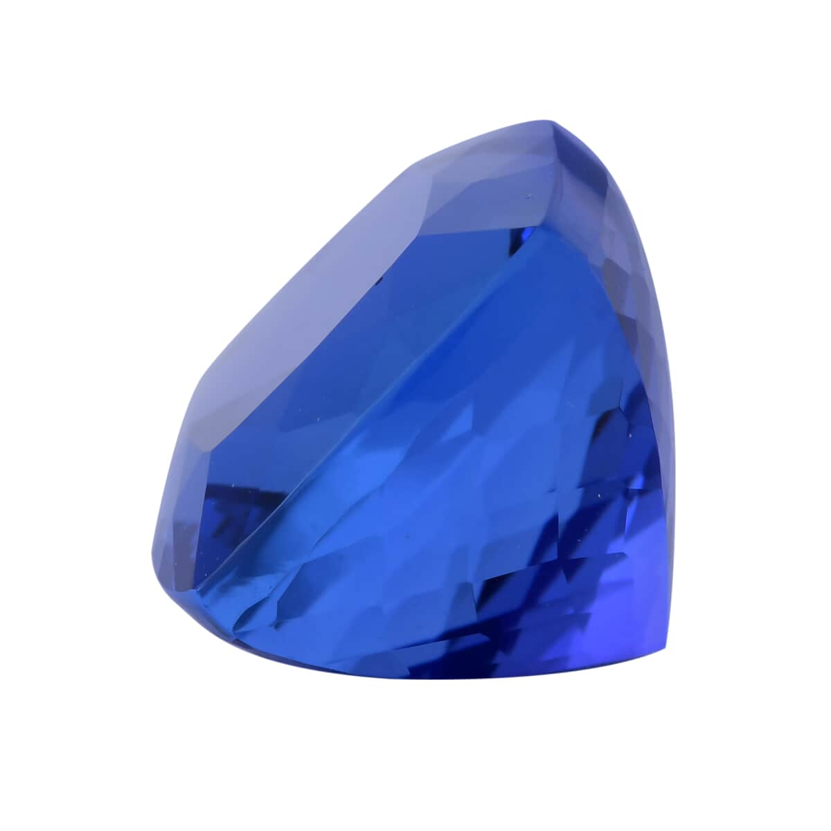 Certified and Appraised AAAA Vivid Tanzanite, Certified Tanzanite, AAAA Tanzanite, Loose Gemstone, Cushion Tanzanite ( Free Size) 7.00 ctw image number 1