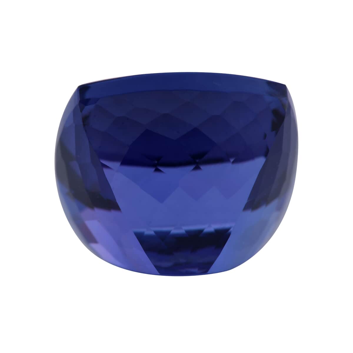 Certified and Appraised AAAA Vivid Tanzanite, Certified Tanzanite, AAAA Tanzanite, Loose Gemstone, Cushion Tanzanite ( Free Size) 7.00 ctw image number 2