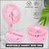 Pink Foldable Mini Fan (4xAAA Not Included) image number 1