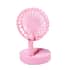 Pink Foldable Mini Fan (4xAAA Not Included) image number 6