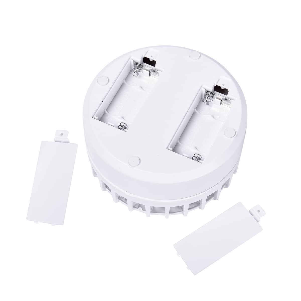 White Foldable Mini Fan (4xAAA Not Included) image number 4