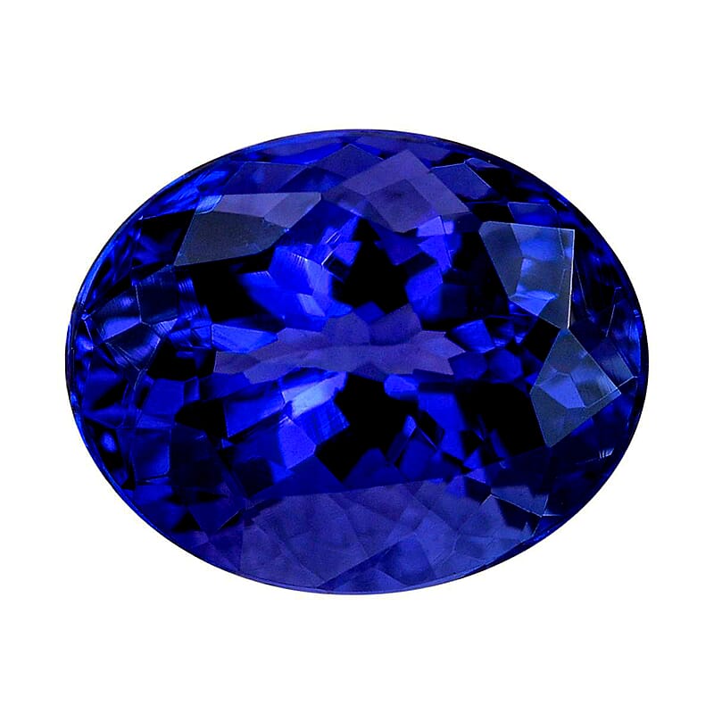 Certified and Appraised AAAA Vivid Tanzanite (Ovl Free Size) 4.00 ctw