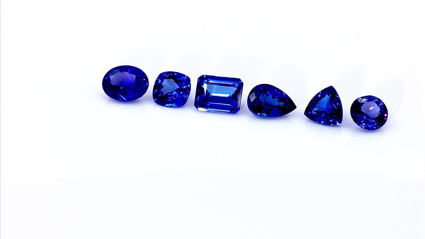 AAAA VIVID Tanzanite (Trl Free Size) 4.00 ctw