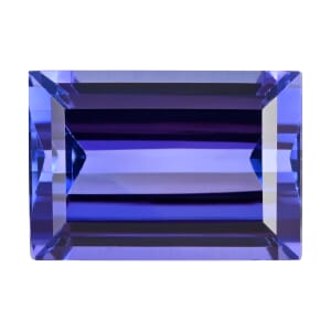 Certified Flawless AAAA VIVID Tanzanite (OCTAGON Free Size) 5.50 ctw