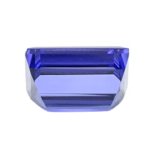 Certified Flawless AAAA VIVID Tanzanite (OCTAGON Free Size) 5.50 ctw