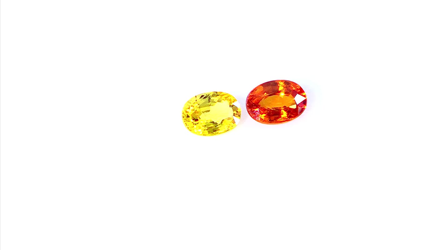 AAAA Yellow Sapphire (Oval 7x5 mm) 1.00 ctw