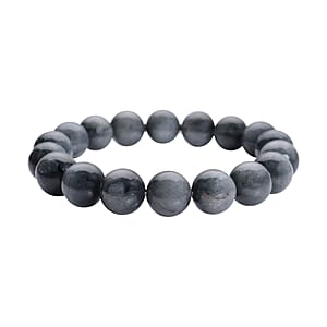 Eagle Eye 11-13mm Beaded Stretch Bracelet 209.50 ctw