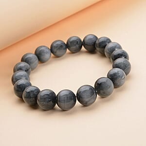 Eagle Eye 11-13mm Beaded Stretch Bracelet 209.50 ctw
