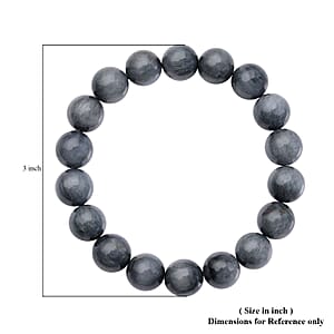Eagle Eye 11-13mm Beaded Stretch Bracelet 209.50 ctw