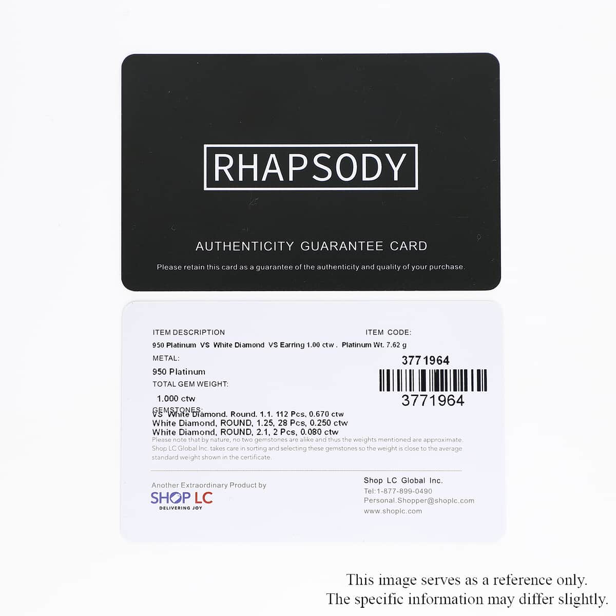 Rhapsody 950 Platinum E-F VS Diamond Starburst Earrings 7.70 Grams 1.00 ctw image number 5