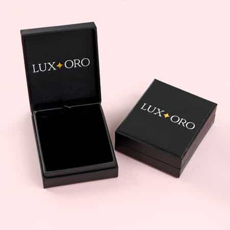 Luxoro 10K Yellow Gold Premium Champagne Garnet and Zircon Pendant 1.75 ctw image number 5