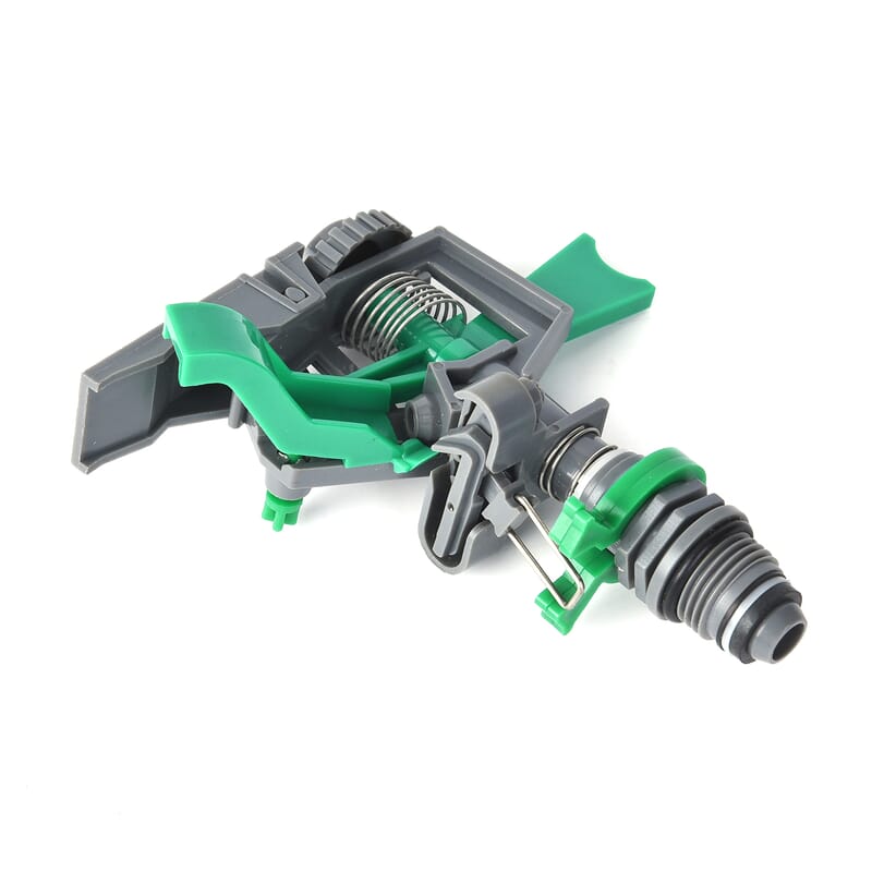 Homesmart Green and Black 100FT Garden Hose with 5 Function Nozzle