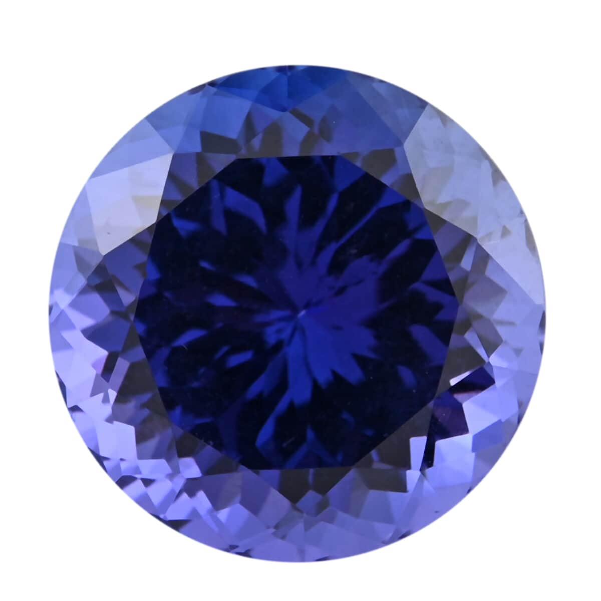Certified and Appraised AAAA Vivid Tanzanite (Rnd Free Size) 9.00 ctw image number 0