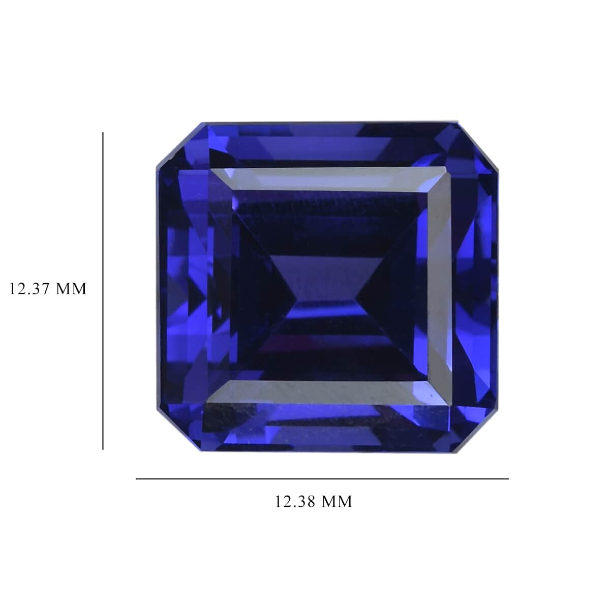 AAAA Tanzanite with Appraised Certificate (Oct Free Size) 14.31 ctw | Loose Gem | Loose Gemstones | Loose Stones | Jewelry Stones image number 3