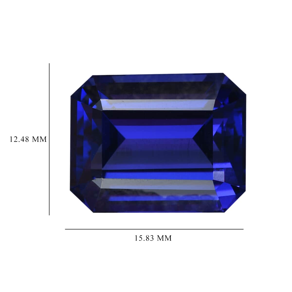 AAAA Tanzanite with Appraised Certificate (Oct Free Size) 16.45 ctw image number 3