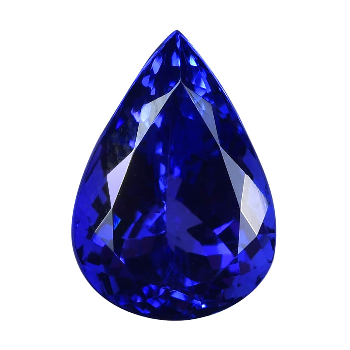 Certified & Appraised AAAA Tanzanite (Pear Free Size) 10.12 ctw image number 0